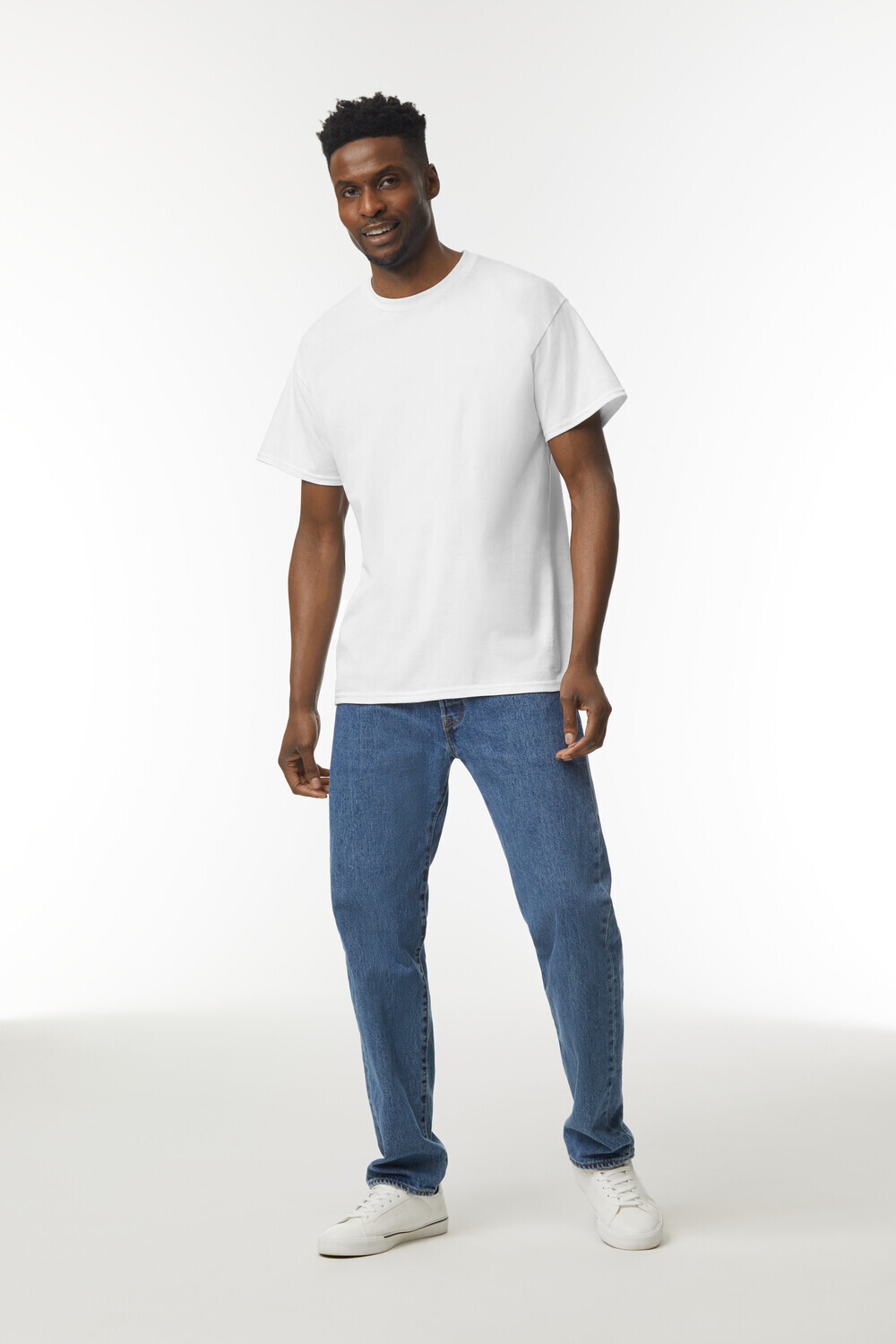 Gildan 5000 5000 Trička - Bílá