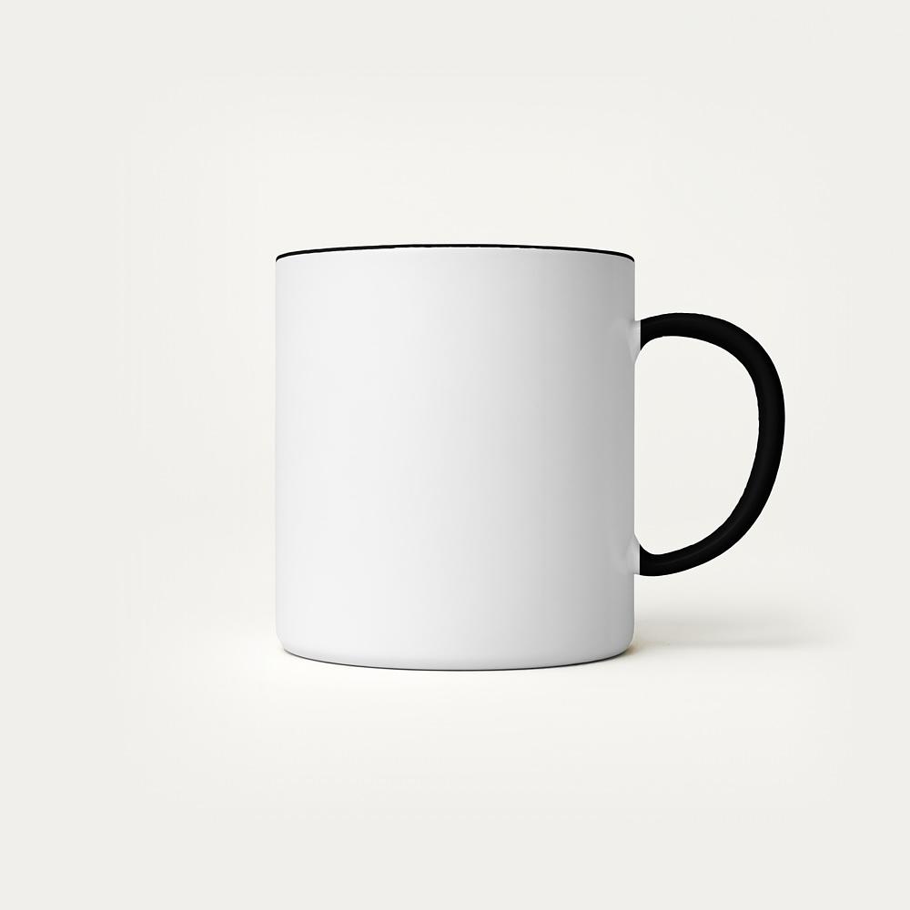  Dvoubarevný hrnek 300ml Dvoubarevný keramický hrnek
