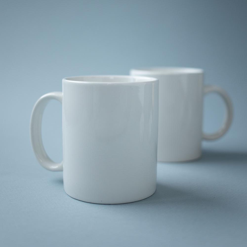  Hrnek bílý 300ml Bílý keramický hrnek