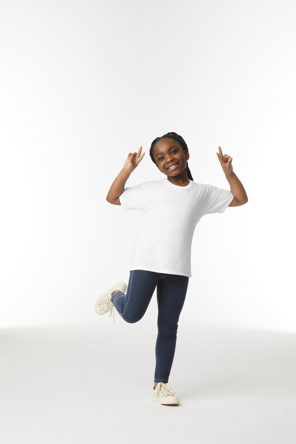 Gildan 64000B 64000B Trička - Bílá