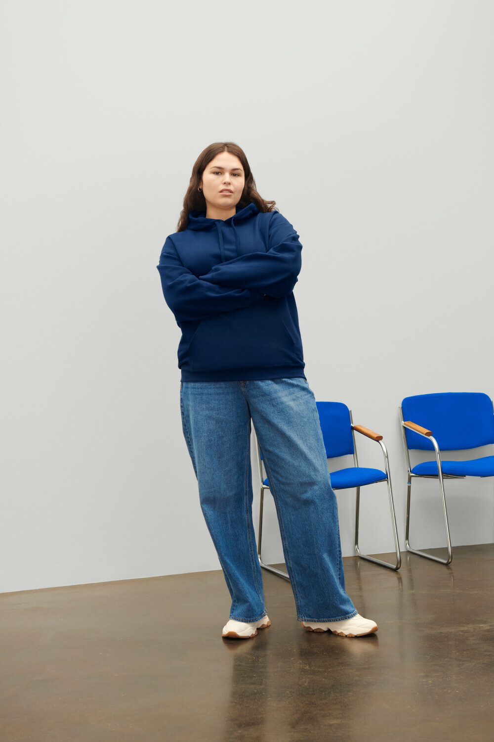 Gildan SF500 SF500 Mikiny s kapucí - Navy