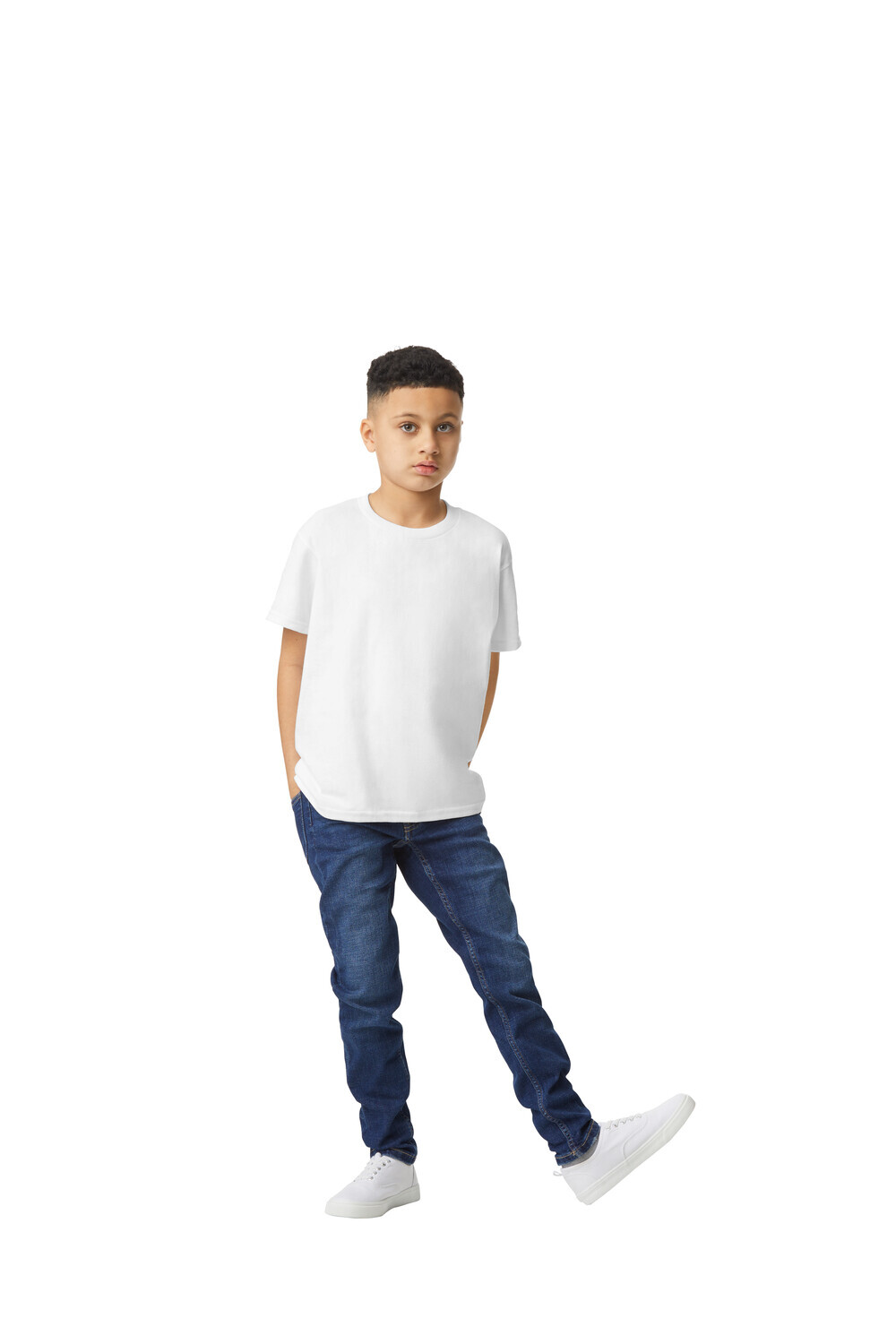 Gildan 5000B 5000B Trička - Bílá