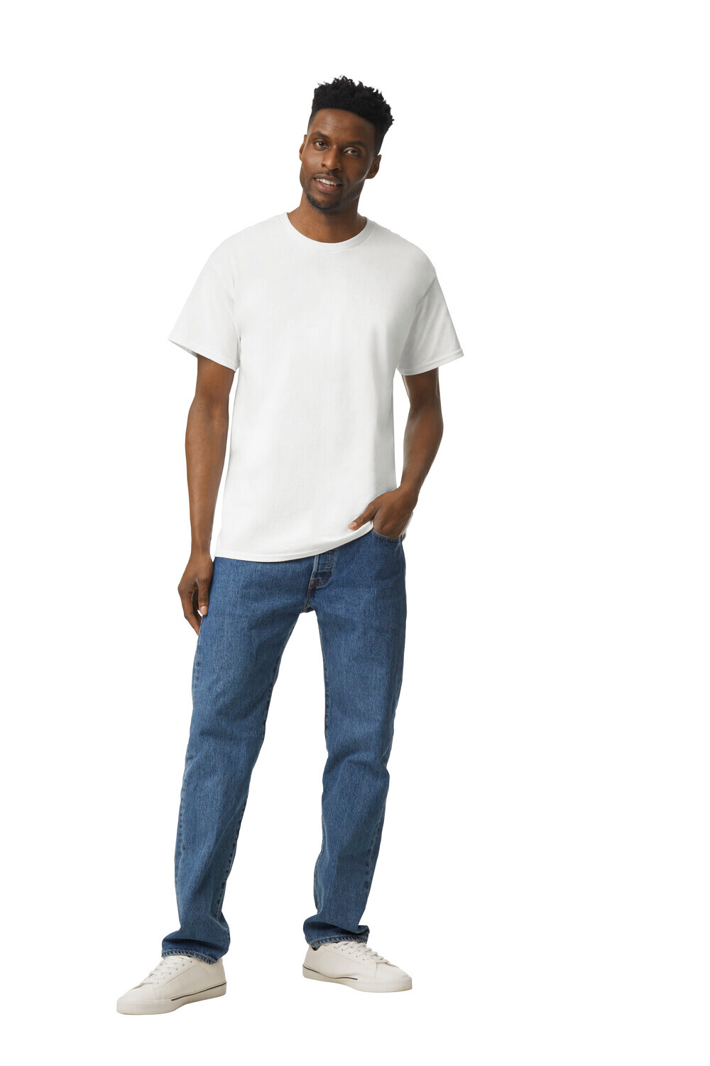 Gildan 2000 Ultra Cotton 2000 Trička - Bílá