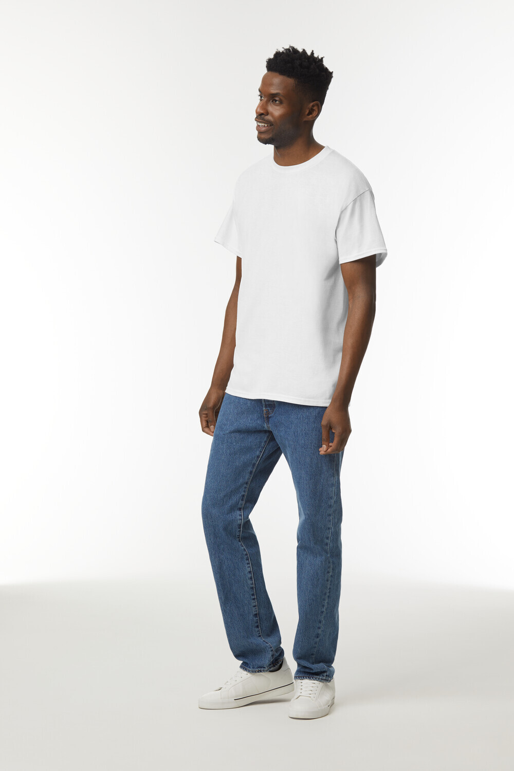 Gildan 5000 5000 Trička - Bílá