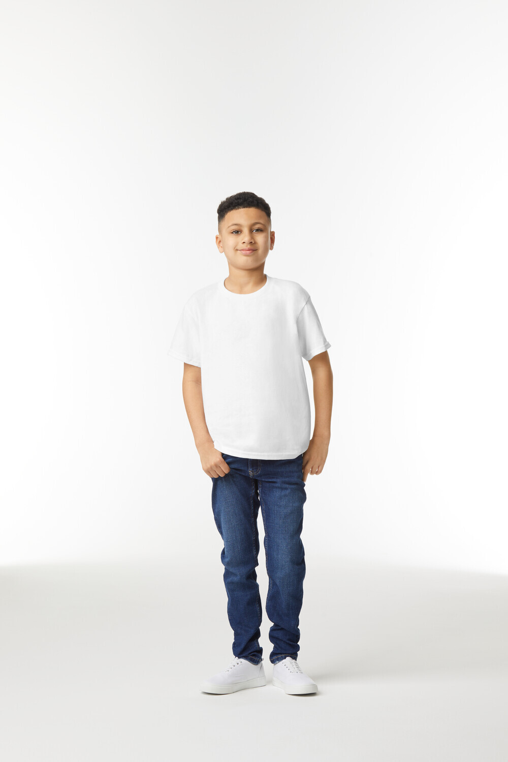 Gildan 5000B 5000B Trička - Bílá