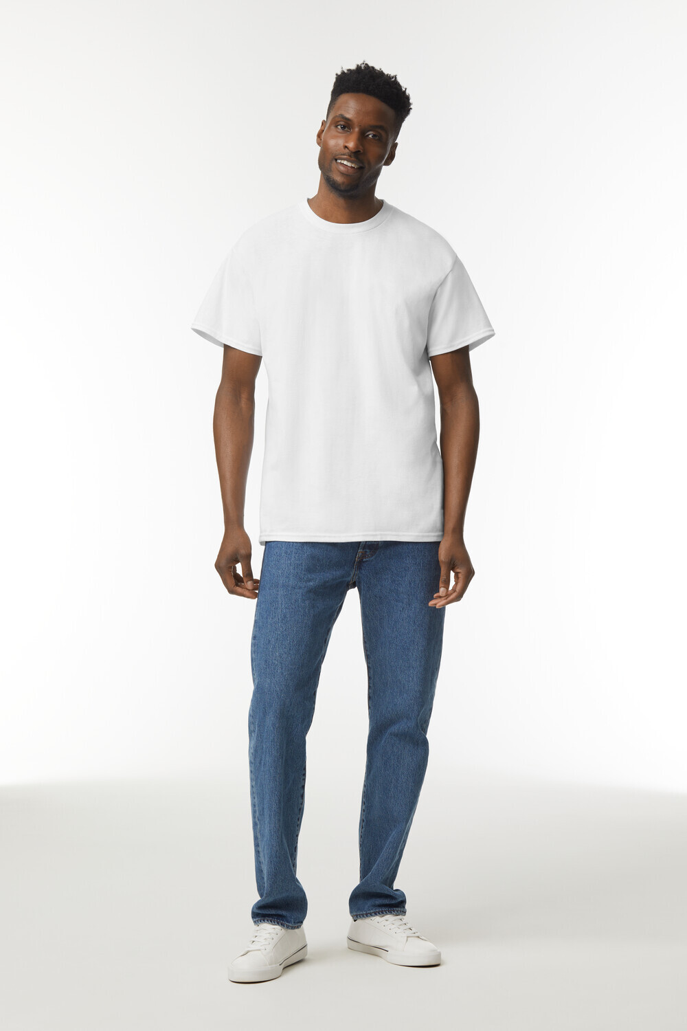 Gildan 5000 5000 Trička - Bílá