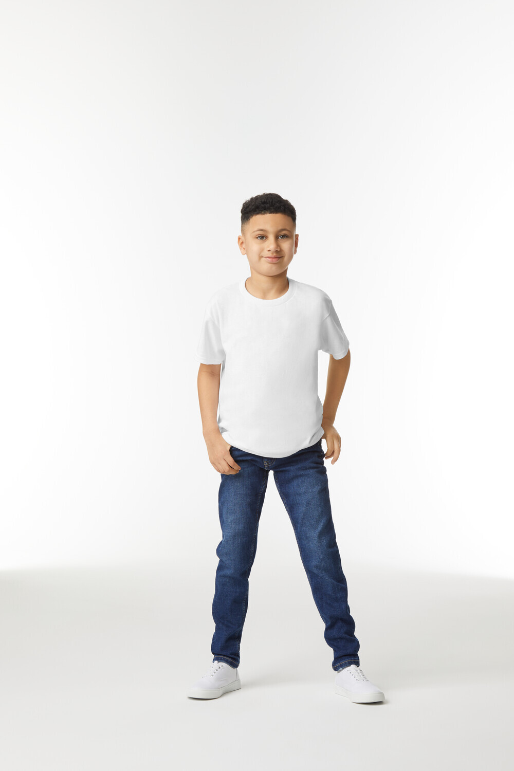 Gildan 5000B 5000B Trička - Bílá